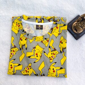 Womens T shirt Gray Pokemon