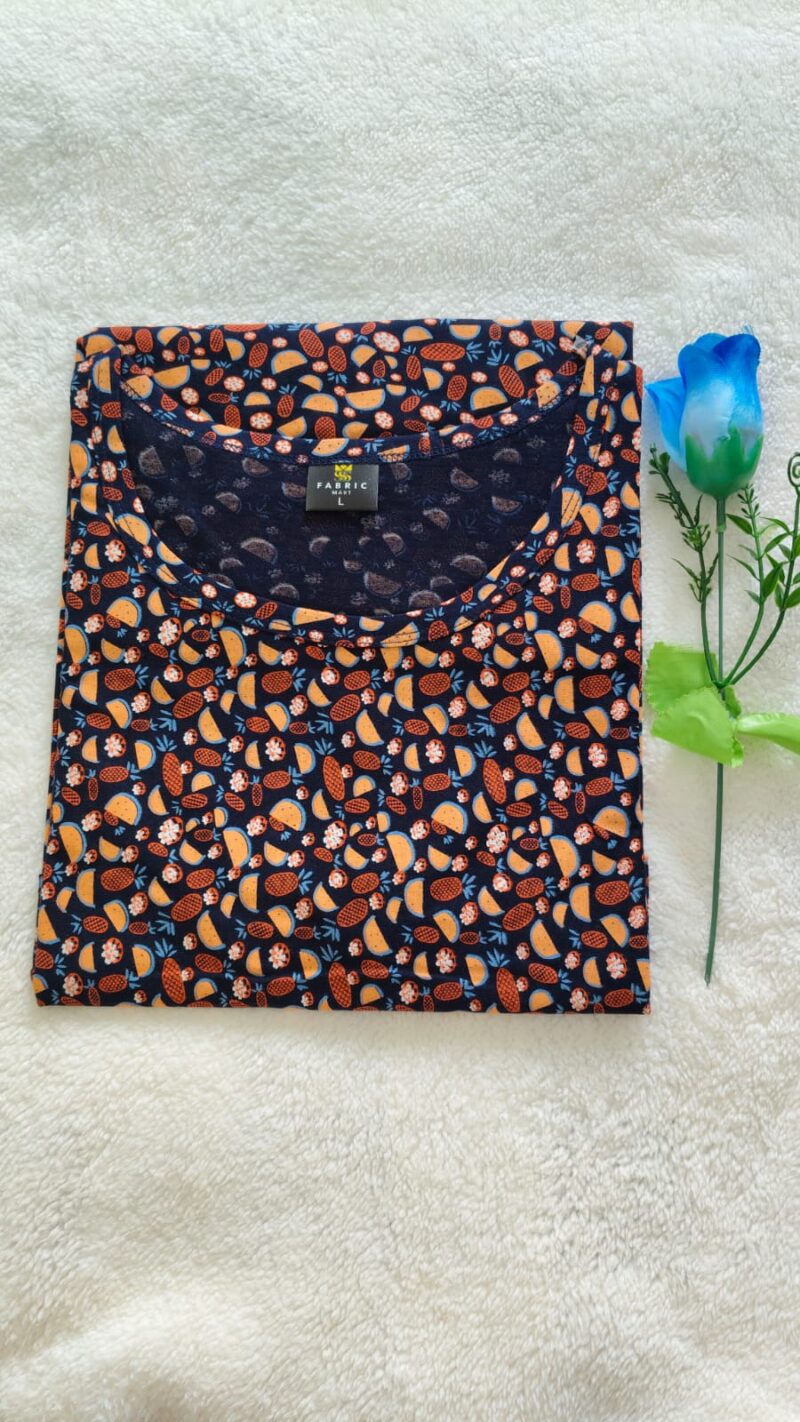Black Fruits Feeding T shirt