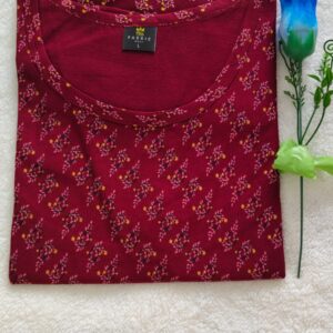 Red Flowers Feeding T shirt