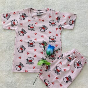 kids short set Light Pink Dolls