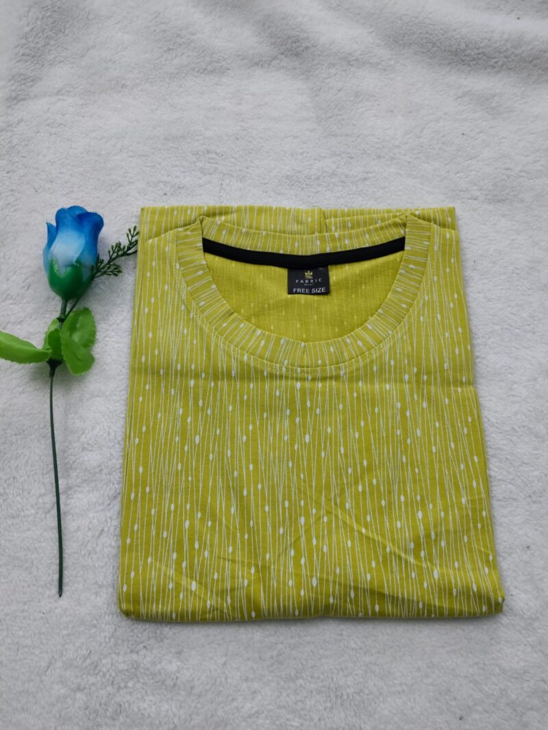 Womens T shirt yellow