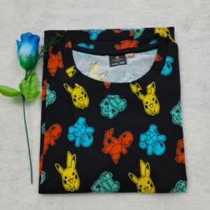 Feeding maxi Black violet design (non-puff)