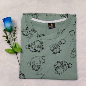 Womens T shirt Gray Cat