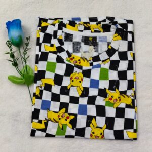 Womens T shirt Check pikachu