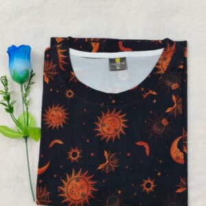 Womens T shirt  Black Star