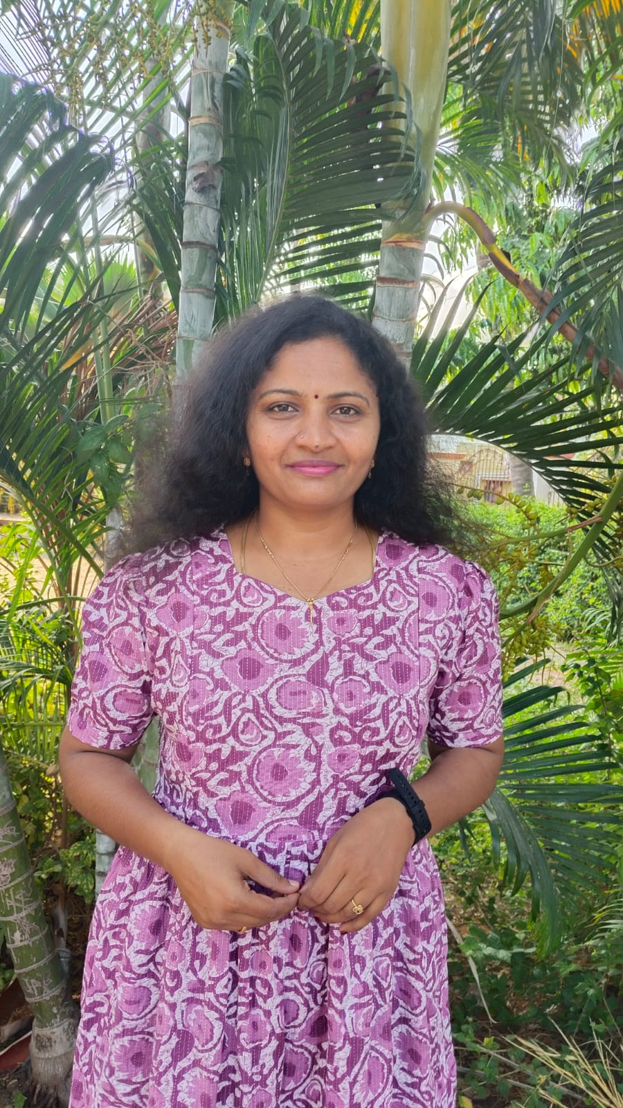 Feeding kurti Light Pink pattern