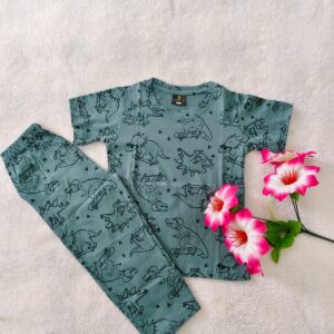 Dino olive PJ SET