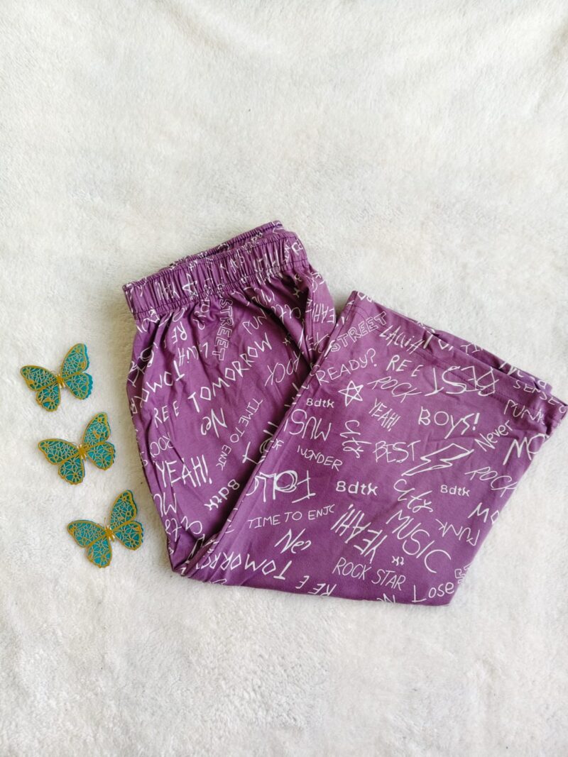 Lavender shorts