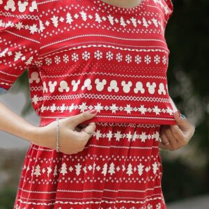 Feeding wear Red color checked prints
