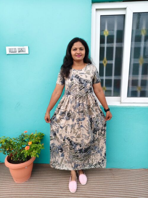 Non feeding maxi military green color