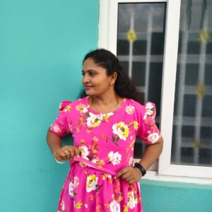 Feeding wear baby pink with flowers