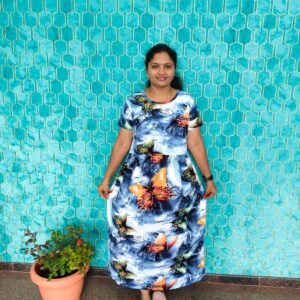 Feeding maxi Butterfly theme blue color