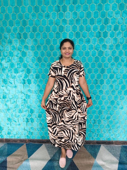 Feeding wear Zebra prints