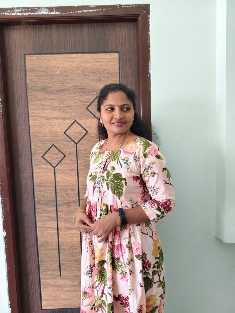 Feeding Kurtis skin color flowers prints