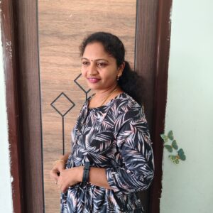 Feeding Kurtis black color with grey leaves