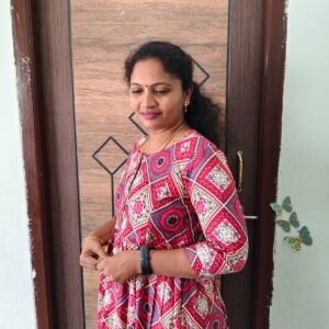 Feeding Kurtis red color checked diamond prints