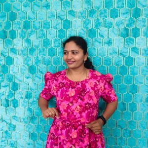 Feeding wear Royal pink color pattern
