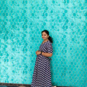 Non - Feeding wear Navy blue