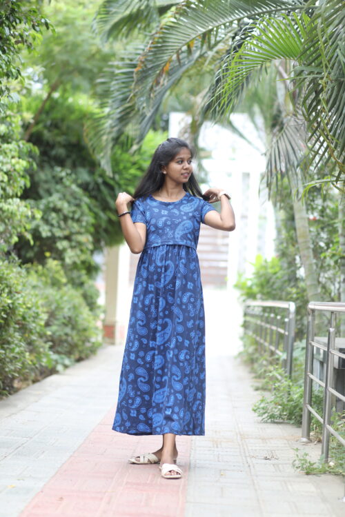 Royal blue Maxi