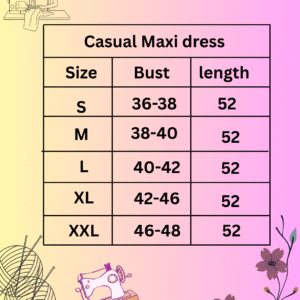 Puff Sleeve V-Neck Green Leaf casual maxi
